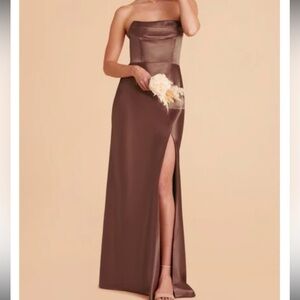 MIA SHINY CONVERTIBLE DRESS (Birdy Grey)
